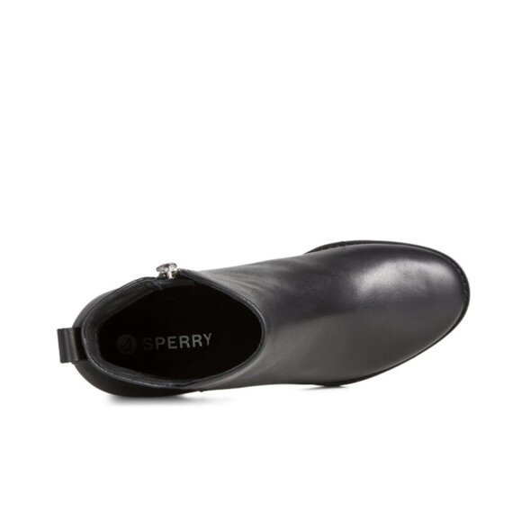 RARE Sperry Seaport Heel Water Resistant Leather Boot - Picture 5 of 7